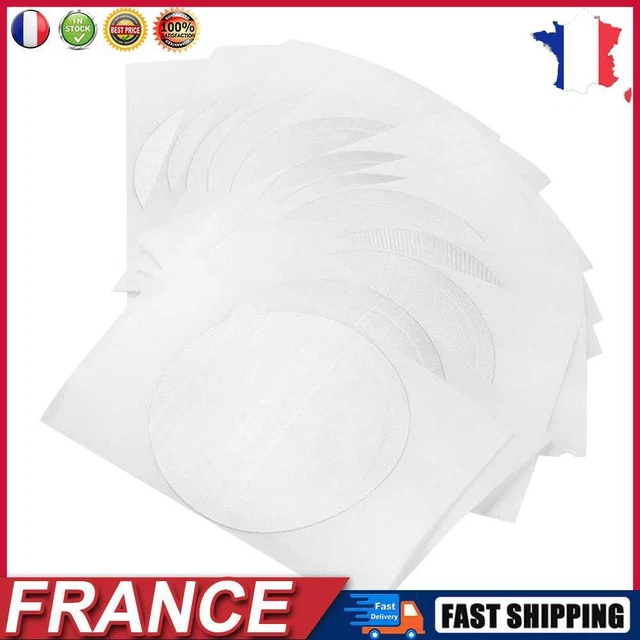 Refillable Capsules Pods Lids Aluminum Seals for Coffee Capsule Cup (40pcs) fr