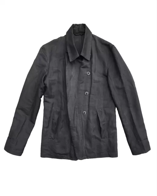 Ann Demeulemeester Double Breasted Silk Jacket