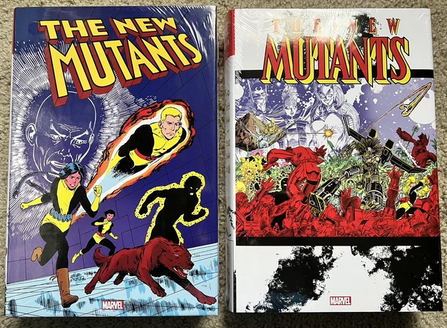 NEW SEALED NEW MUTANTS Vol. 1 & 2 OMNIBUS DM HC Hardcover Bill Sienkiewicz