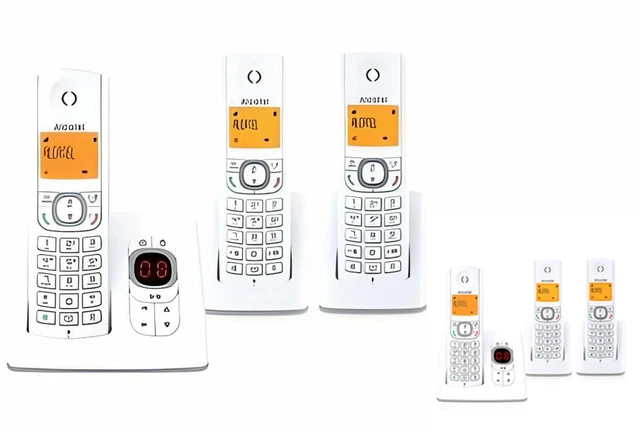 Telefono fisso Alcatel Alcatel F530 Voice Trio FR GRY 3x handser
