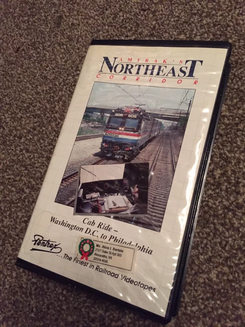 AMTRAK’S NORTHEAST CORRIDOR VHS Cassette 1992 £9.99 - PicClick UK