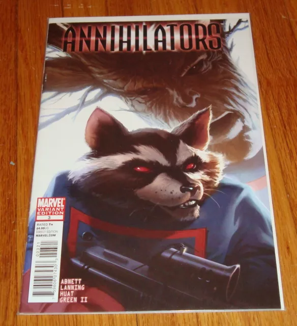 2011 Annihilators #3 Jelena Kevic-Djurdjevic Rocket Raccoon & Groot Variant