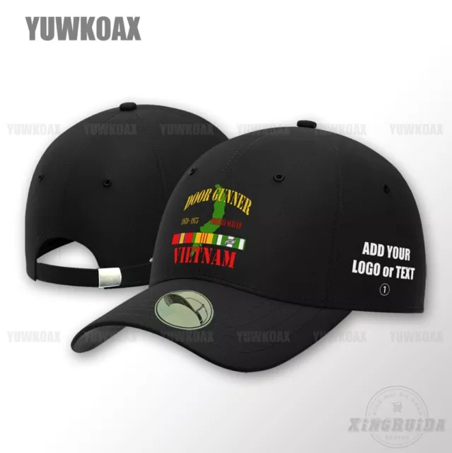 Door Gunner Vietnam Veteran Baseball Cap Unisex Dad Hat Adjustable Snapback Caps