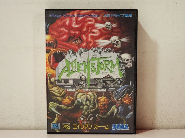 Jeu Vidéo Alien Storm Pour Sega Megadrive (Genesis) - Version Japonaise NTSC-J, Cartouche Seule (loose)