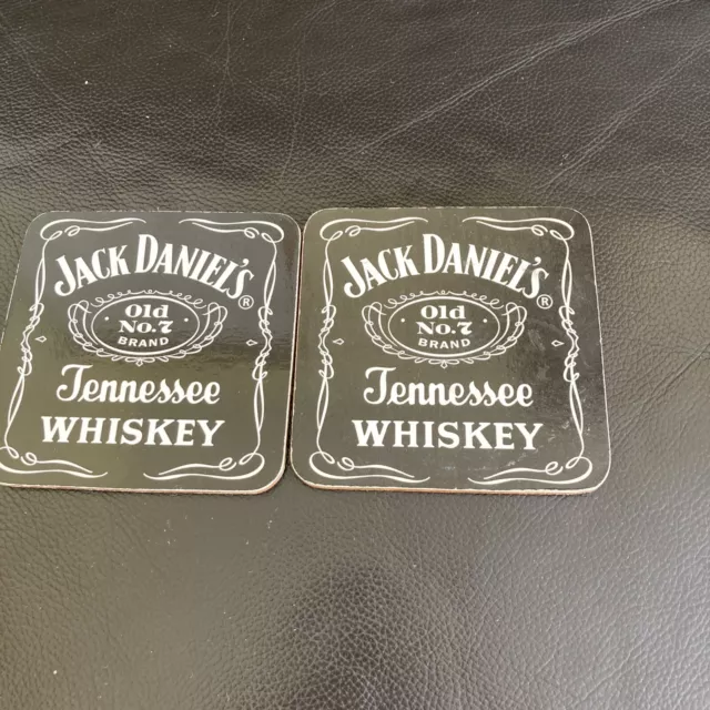2 X Jack Daniels Beer Mats collectables
