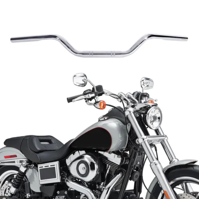 1" Motorcycle Drag Bar Handlebars Bars For Harley Sportster 883 1200 XL Bobber