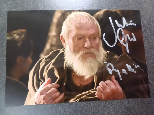 JULIAN GLOVER As PYCELLE Hand Signed Autograph 4X6 PHOTO - GAME OF THRONES