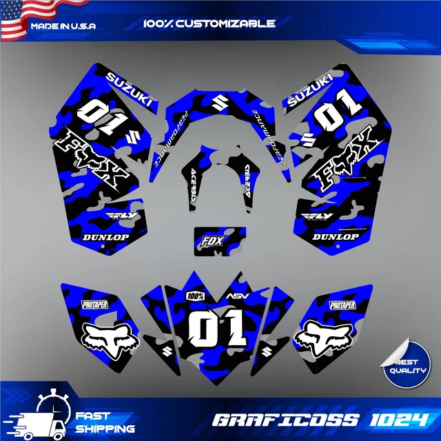 Décorations Pour Quad Toutes Années Kit Graphique Stickers Décalcomanie