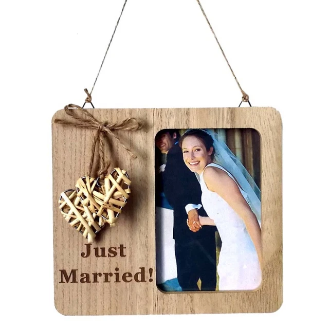 Design Cornici In Bambù 10 Pezzi: Galleria Fotografica Per Foto 13x18 Cm, Album Da Parete In Legno Naturale