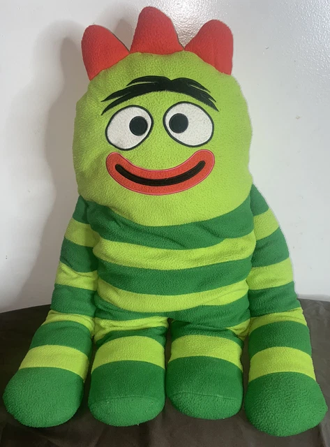 Yo Gabba Gabba Brobee Pillow Bedding Plush 25” Large Soft Stuffed Toy