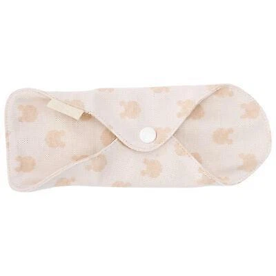 Almohadilla menstrual sanitaria reutilizable lavable de algodón puro -