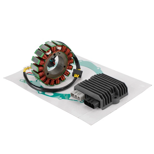 Moto Statore Bobina + Raddrizzatore Regolatore per Suzuki DL1000 V-Strom DL 1000 V strom 2002-2012 2011 2010 2009 2008 2007 2006  201355758