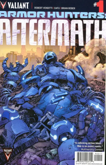 Armor Hunters: Aftermath #1 VF/NM; Valiant | we combine shipping