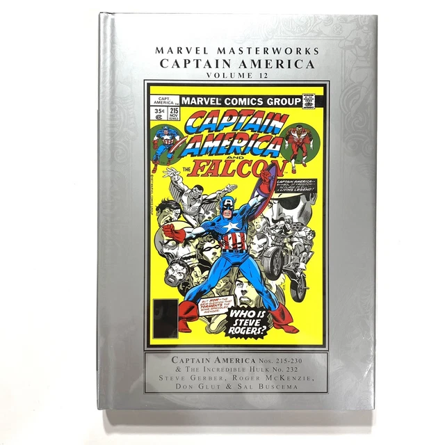 Marvel Masterworks Captain America Vol 12  Marvel New Sealed Fast Safe Shipping