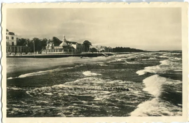 AK Ostseebad CRANZ Hotel Schloß am Meer /RAUSCHEN Gebiet KÖNIGSBERG 30er