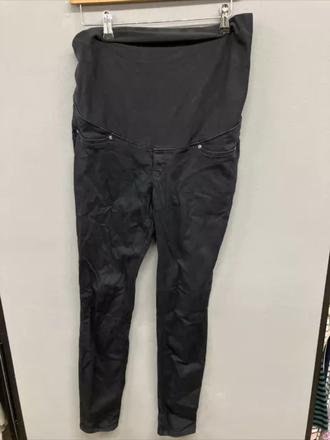 H&M Mama Black Maternity Trousers - UK Ladies Size M