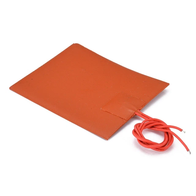 12V 20W Silicone Chauffage Pad pour 3D Imprimante Chauffée Lit Mat 80 100mm 1PC