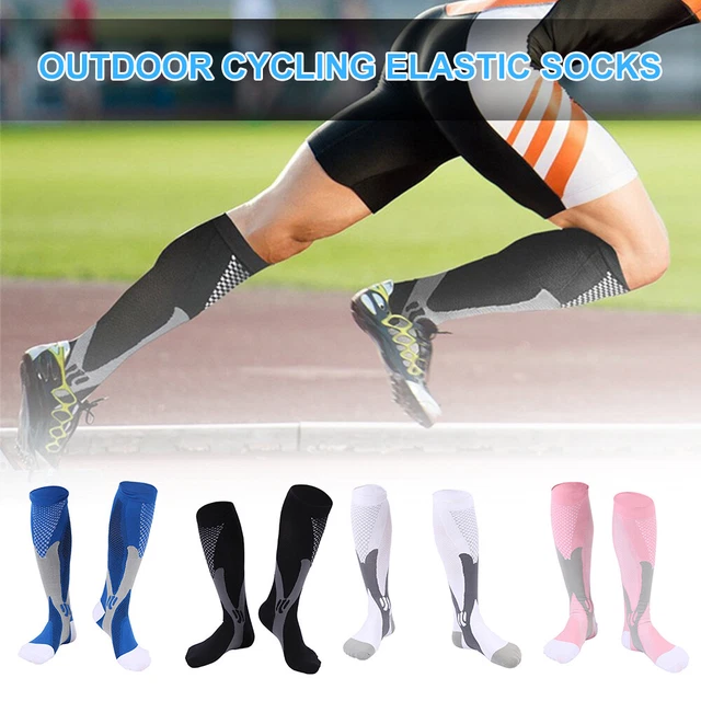 Mens Compression Socks Knee High 20-30 mmHG Stockings Support Protective Gear US