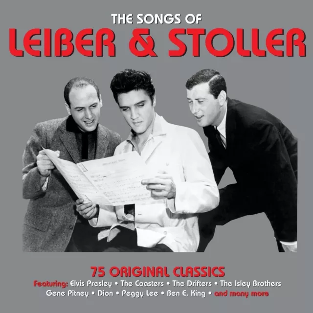 Songs Of Leiber & Stoller 3 Cd Neu Young Jessie/Little Esther/Steve Lawrence
