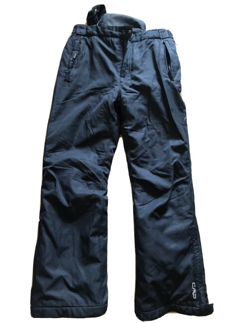 Kinder Skihose, Schneehose schwarz, 152