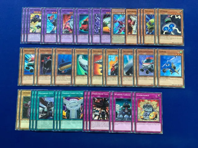 Yu-Gi-Oh! GX - Syrus Truesdale's Complete roid & Super Vehicroid Fusion Deck