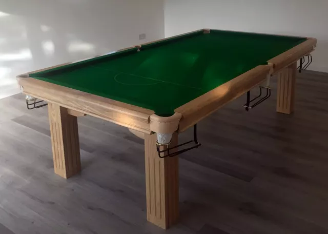 8ft Solid Oak Majestic Snooker table by idonohoe Snooker of Accrington