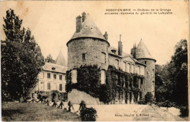 CPA Rozoy en Brie Chateau de la Grange FRANCE (1300514)