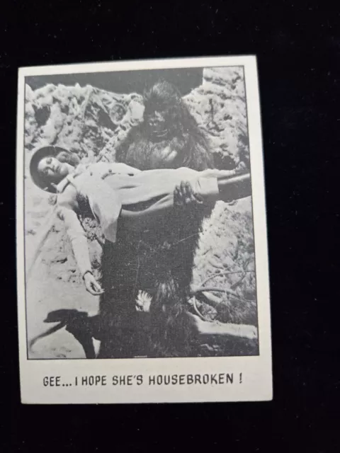 1973 Creature Feature Youll Die Laughing Topps Card 93