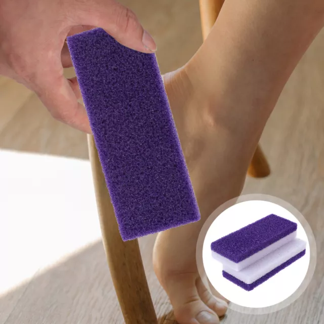 Pedicure Tool Pumice Stone Set - 2pcs for Foot Exfoliation
