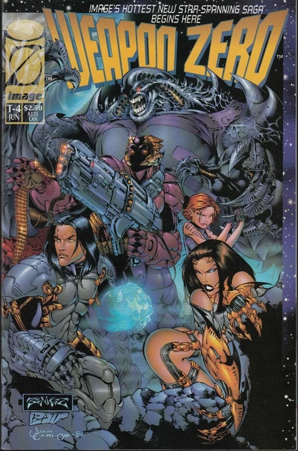 Weapon Zero #T-4 1995 Image -Prologue One- Simonson/Benitez...nm/Vf