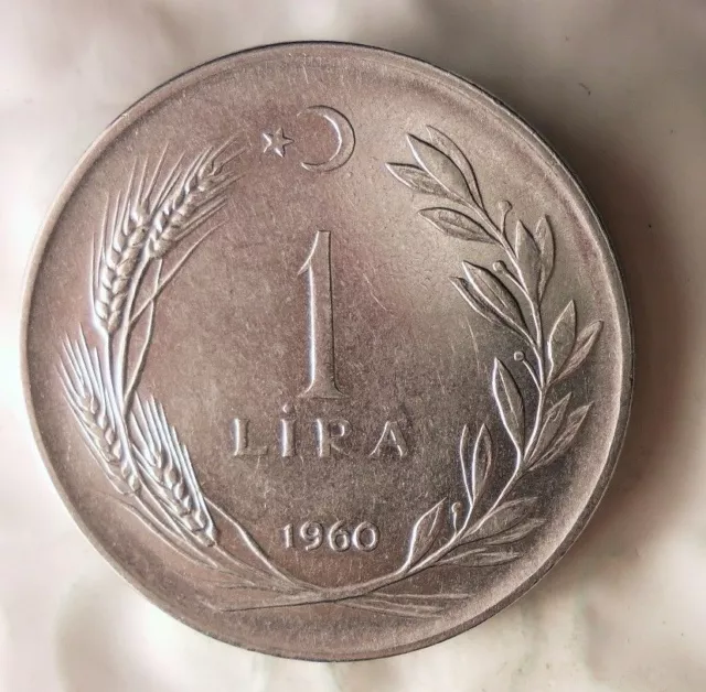 1960 Tacchino Lira - Eccellente Moneta Tacchino Bin #2