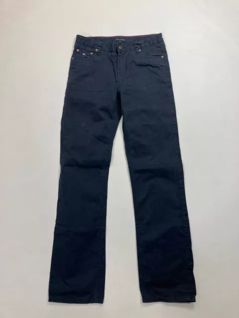 TOMMY HILFIGER CHINO Trousers - Age 16 W28 L32 - Navy - Great Condition - Girl’s