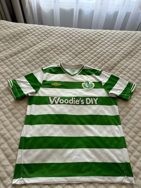 Shamrock Rovers Shirt Size L 2010-2011 Season