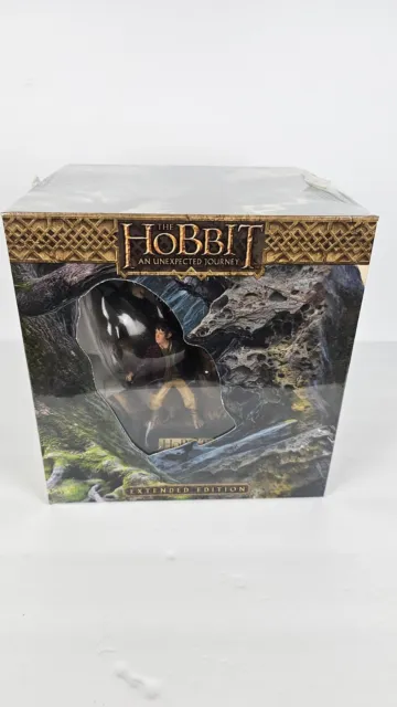 The Hobbit an Unexpected Journey Extended Edition Blu-ray 3d With Figurine
