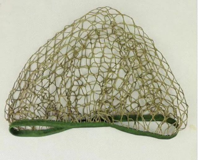 WWII US Army M1 Helmet Cover Cotton Camouflage Net Green