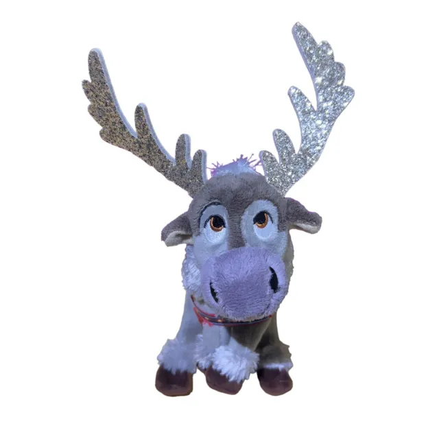 Disney Frozen 2019 TY Beanie Baby Sparkle SVEN 8” Plush Reindeer Stuffed Animal