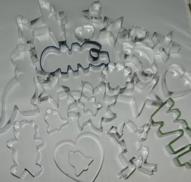 Cookie cutter Cake pastry Biscuit cutters over 40 to choose UK  seller