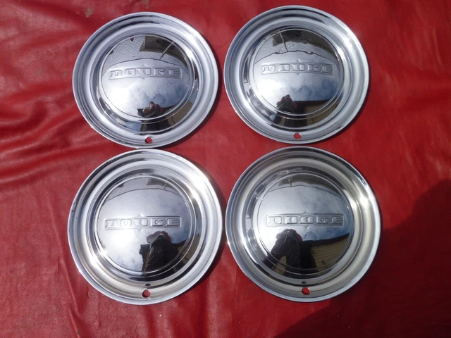 Vintage 1949-50 Dodge Coronet Royal Lancer  15" Hubcaps Wheelcovers