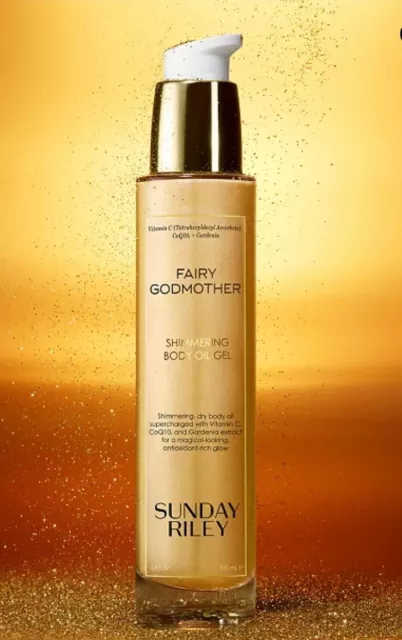 SUNDAY RILEY Fairy Godmother Shimmering Body Oil Gel 3.4oz -NEW WITHOUT BOX