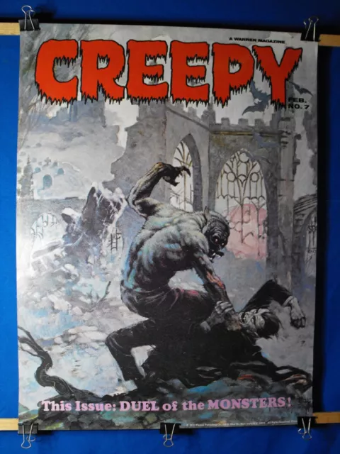 "Creepy" & "Eerie" cover art Posters