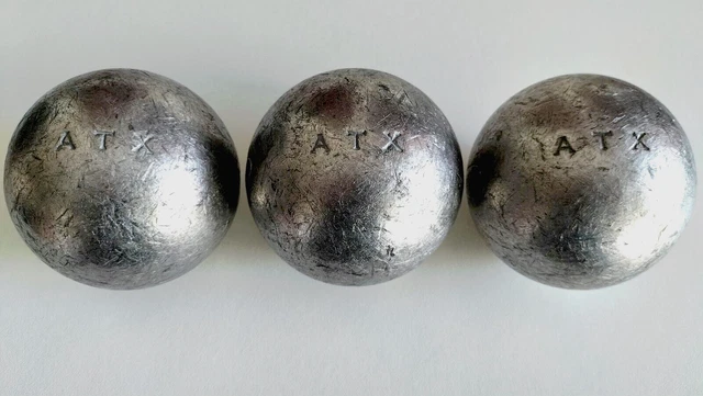 Obut ATX Lisse/Strié Boule De Pétanque Inox Haut De Gamme / Remise 8% - Sport & Plein air