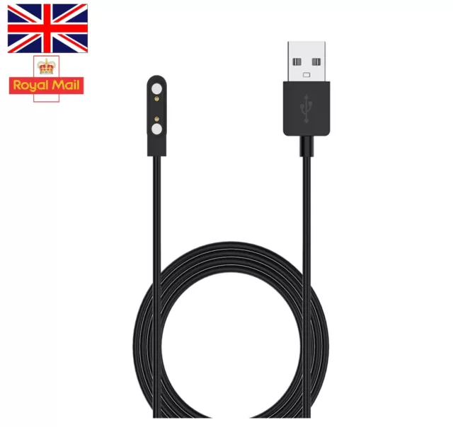 USB Charging Cable For Xplora XGO2 Sport Kid's Smart Watch Charger Adapter 60cm