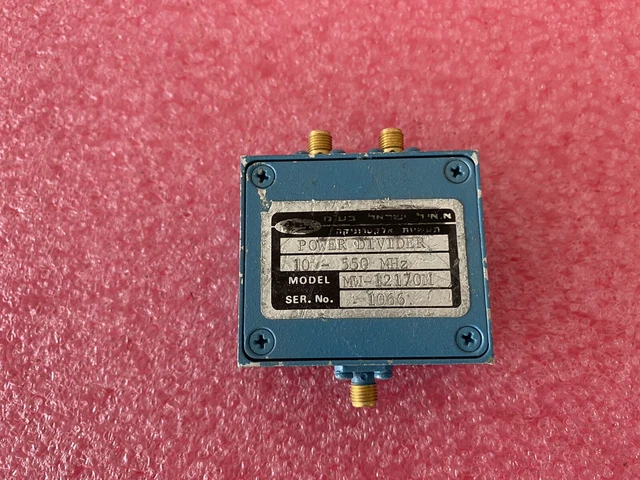10-550mhz RF Koaxial Leistungsteiler Stechzirkel Kombinieren Sie SMA 2-way