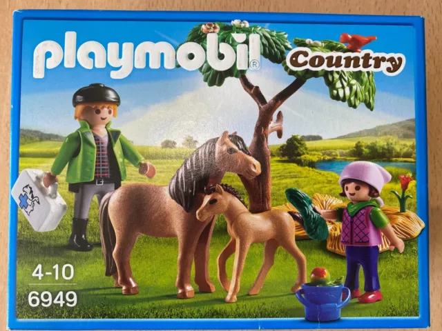 Set de jeu Playmobil Country Vétérinaire avec enfant et poney