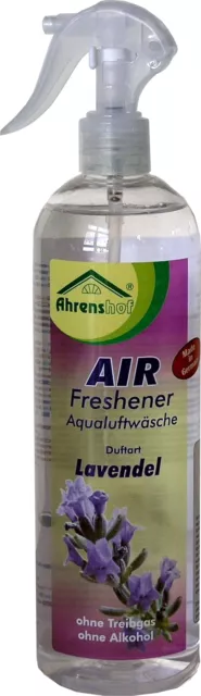 5x AHRENSHOF AIR Freshener deodorante spray profumato lavanda 500 ml