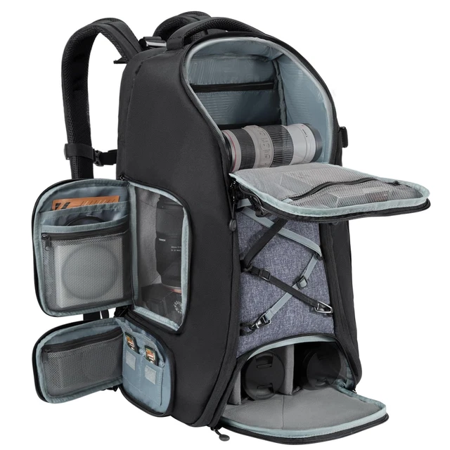 K&F CONCEPT CAMERA Backpack,Camera Bags for Photographers Large ...