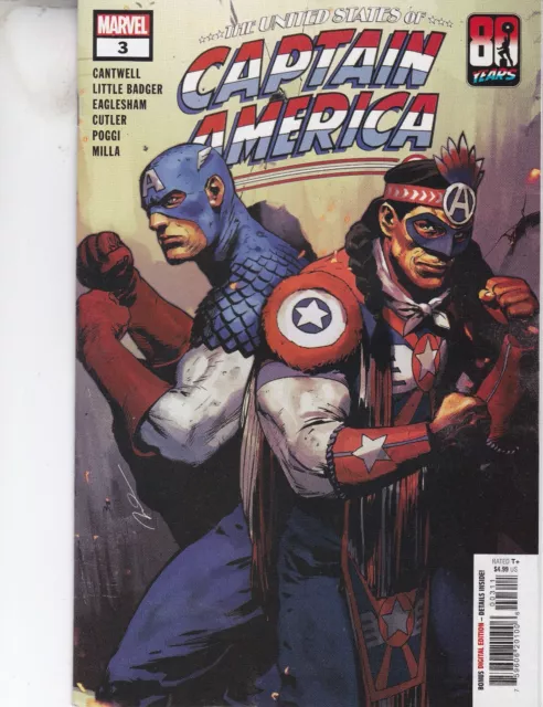 Marvel Comics United States Of Captain America #3 Oct 2021 Same Day Dispatch