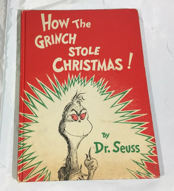 HOW THE GRINCH Stole Christmas by Dr. Seuss True 1st First Edition 1957 ...