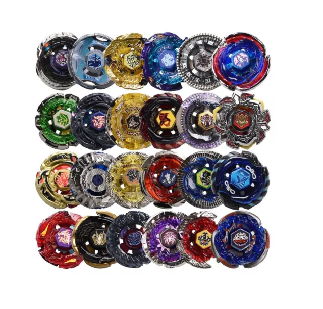 (UK) 42 Types Beyblade Rapidty Metal Fusion Starter Spinning Burst W/Launcher