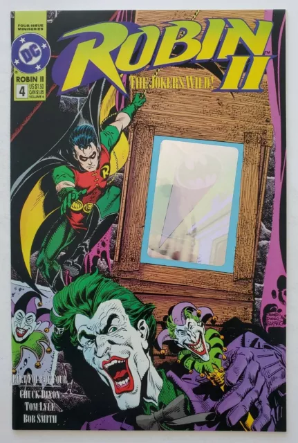 Robin II #4 NM+  Cover A  4 Part Mini Series  HOLOFOIL COVER!!  BEAUTIFUL COPY!!